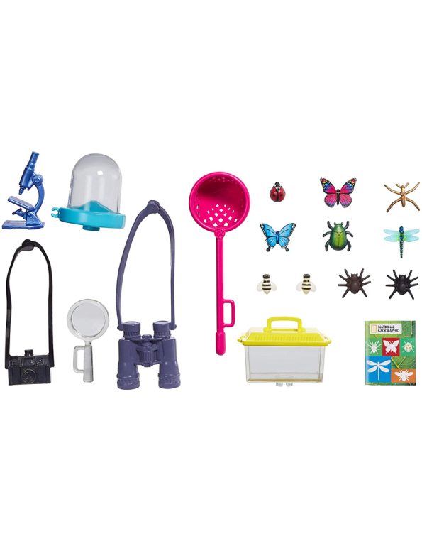 Barbie Entomologist Doll and Playset, Blonde, with 20+ Accessories Inspired by National Geographic (7)