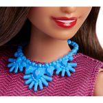 Barbie News Anchor Doll, Brunette Curvy Doll with Microphone (1)