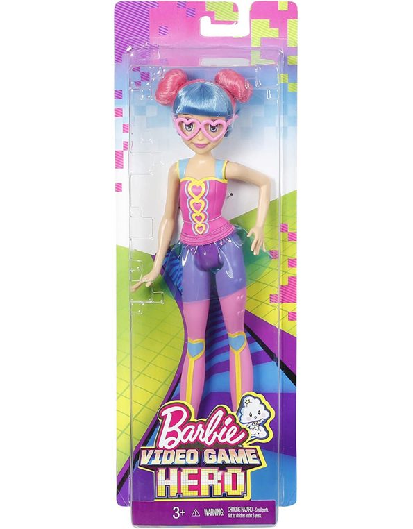 Barbie Video Game Hero Pink Eyeglasses Doll (1)
