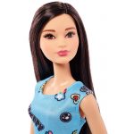 GIM Barbie Modern Dresses – Blue Dress With Brunette Doll T7439 FJF16 (1)