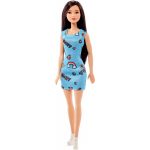 GIM Barbie Modern Dresses – Blue Dress With Brunette Doll T7439 FJF16 (1)
