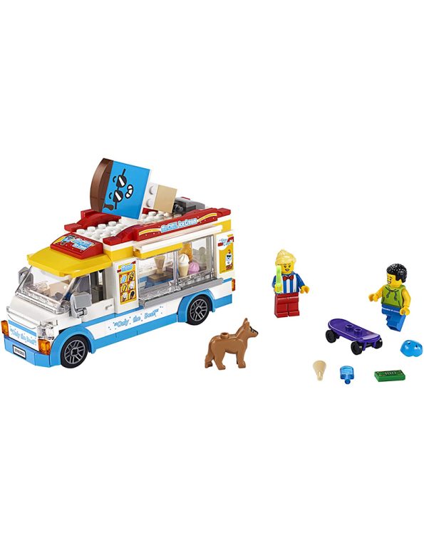LEGO City Ice-Cream Truck 60253, Cool Building Set for Kids, New 2020 (200 Pieces) (3)