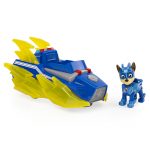 PAW Patrol Mighty Pups Charged up Chase’s Deluxe Vehicle with Lights and Sounds Vehicle Playset (1)