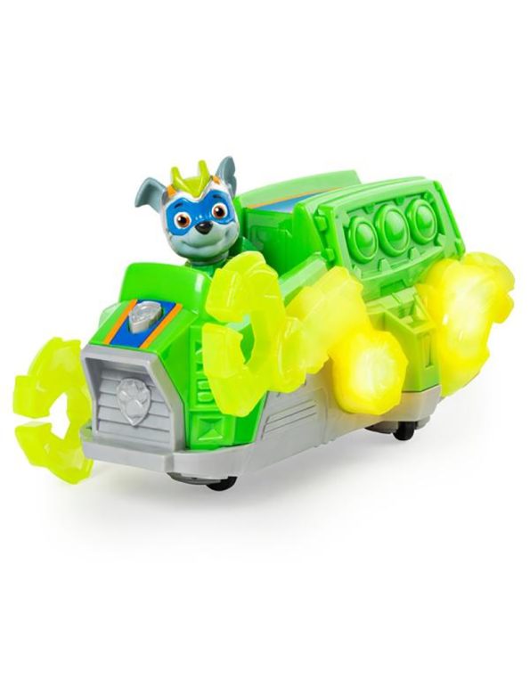 Paw Patrol Mighty Pups Charged Up Deluxe Vehicle – Rocky (2)