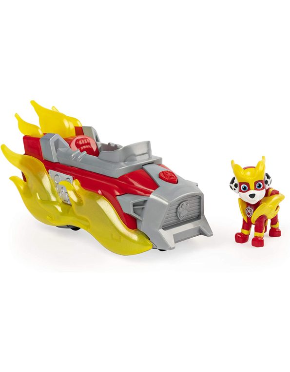 Paw Patrol, Mighty Pups Charged Up Marshall’s Deluxe Vehicle with Lights and Sounds (2)