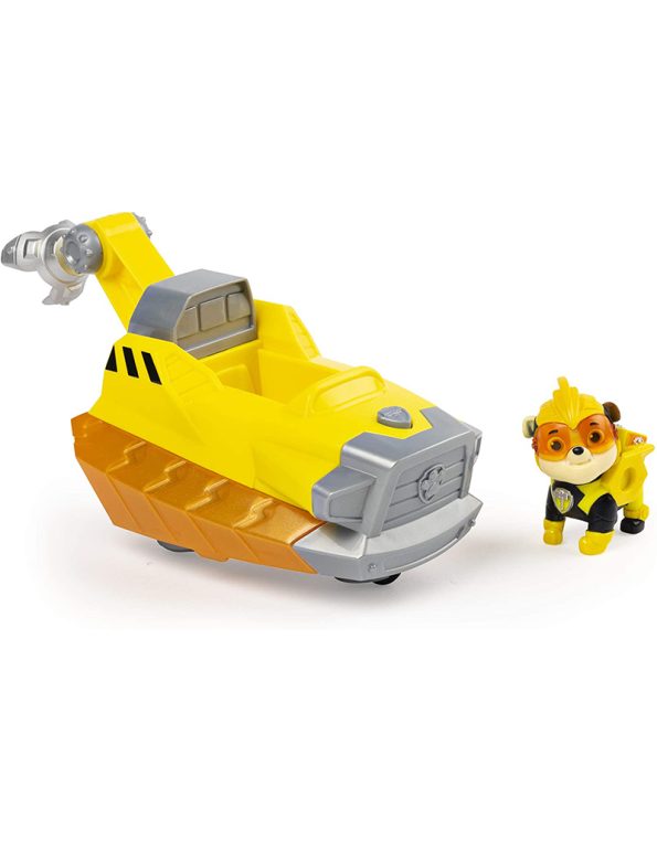 Paw Patrol, Mighty Pups Charged Up Rubble’s Deluxe Vehicle with Lights and Sounds (4)