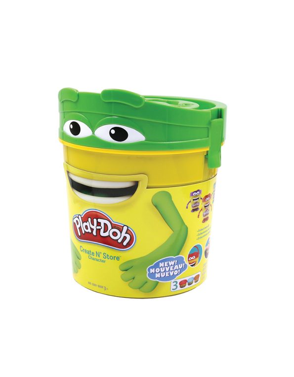 Play Doh Create N’ Store Doh-Doh Toy, Green (5)