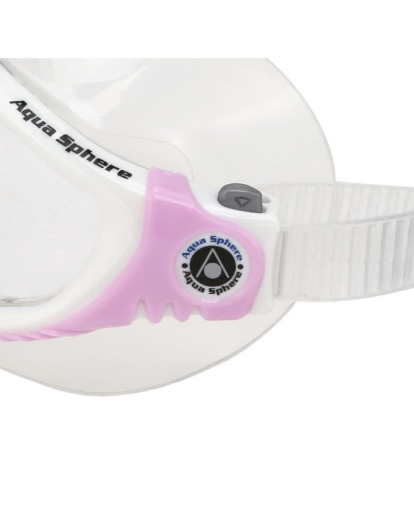 Aqua Sphere Vista Ladies Swim Goggle WhitePink Clear Lens (6)