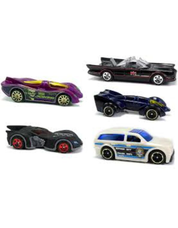 Hot wheels Batman 5 Car Gift Pack DVF92 (2)