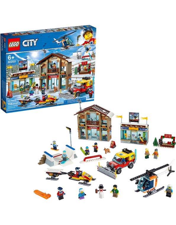 LEGO City Ski Resort 60203 Building Kit Snow Toy for Kids (806 Pieces) (7)